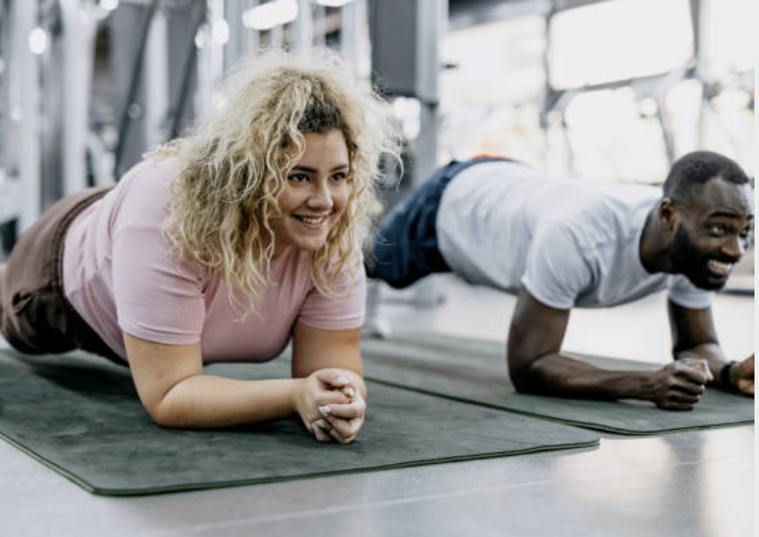 Person exercising while on GLP-1 weight loss medication